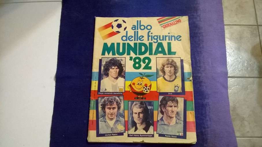 Album calcio Mundial '82 Il Giornalino completo